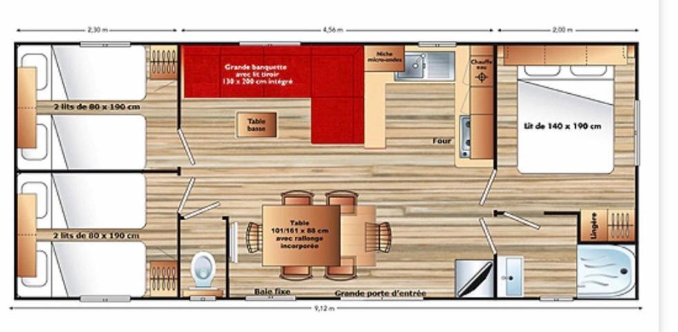 Mobilhome 4 Ca61 В'яс Екстер'єр фото